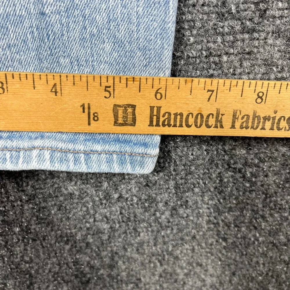 American Eagle‎ Mom Jeans Womens 4 Light Wash Blue Strigid High Rise Tapered Leg